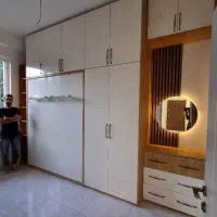 یک عدد کابینت لوتوس به همراه کمددیواری تخت کمجا|مصالح و تجهیزات ساختمان|بومهن, |دیوار