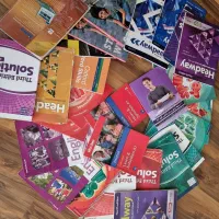 کتابهای آموزشی زبان انگلیسی و آلمانی|کتاب و مجله آموزشی|فومن, |دیوار