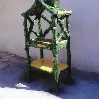 طرح سنگ و طرح چوب بتونی|خدمات پیشه و مهارت|برازجان, |دیوار