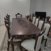 میز نهار خوری ۸نفره سلطنتی