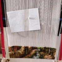 دار قالی (منظره)|تابلو فرش|پاکدشت, پاکدشت (مامازند)|دیوار