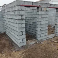 بنایی دیوار چینی کرسی چینی سیمانکاری پی کنی