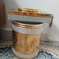 سطل آشغال طلایی