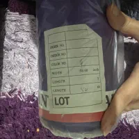 پارچه ساتن خارجی بنفش|لوازم خیاطی و بافتنی|ساری, |دیوار