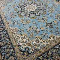 تک12متری ماشینی جنس خاص رنگ خاص فیروزه ای