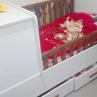 سرویس کامل تخت نوزاد|تخت و سرویس خواب|اراک, |دیوار