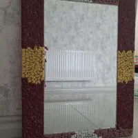 آینه سنتی تابلو آینه دست ساز هنری آینه کار دست هنر