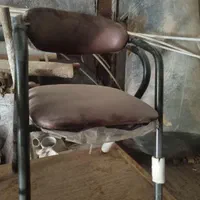 صندلی و فایل فلزی ۴کشو وتخت ۱نفره