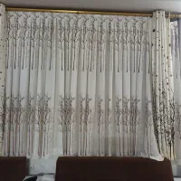 پرده عرض 3 متر ارتفاع 2متر و 80