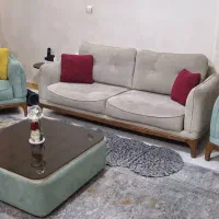 مبل راحتی با پاف