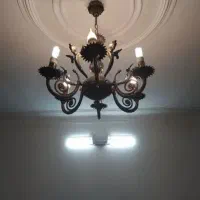 لوستر جنس برنج ۶شاخه