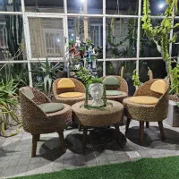 ست 4نفره حصیری