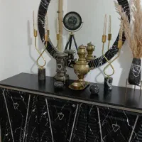 ست اینه کنسول میز تلویزیون جاکفشی ساعت