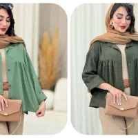 شومیز جلو چین (فقط ۵ عددی)