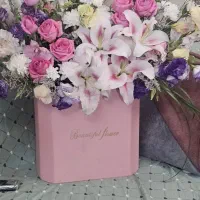 گل بزرگ دسته گل باکس گل گل طبیعی