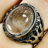 انگشتر دُر نجف کوهی مرغوب اصیل معدنی|بدلیجات|یزد, |دیوار