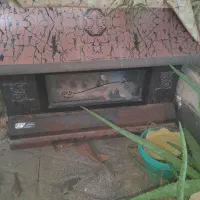 بخاری شومینه ای .|بخاری، هیتر، شومینه|کلاله, |دیوار