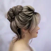 شنیون عروس و همراهی