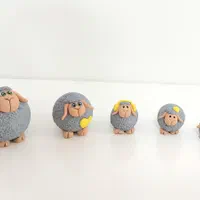 خانواده گوسفند تزئینی