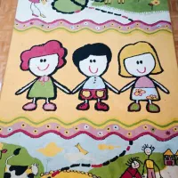 گلیم فرش بچه گانه ۴متری