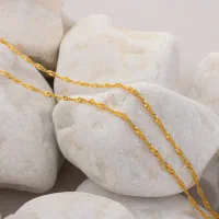 زنجیر دیسکو ۵ گرم و خورده ای ۳ درصد|جواهرات|اراک, |دیوار