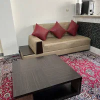 مبل ۷نفره چرمی در حد نو|مبلمان خانگی و میز عسلی|قدس, شهرقدس|دیوار