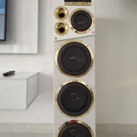 یک جفت باند مکسیدر با میز تلوزیون با یک عدد بوفه