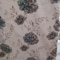 دو عدد دستک پرده ودوعدد پرده