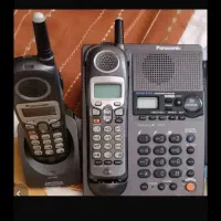 تلفن بیسیم پاناسونیک ۲ گوشی برد کیلومتری