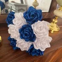 فروش گل ربانی سه بعدی در رنگ های مختلف و دلخواهشما