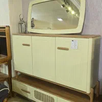 آینه کنسول مدل مینیمال زرکالا