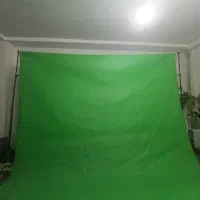 پرده سبز بزرگ ۵ در ۲/۵