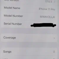 اپل 11 پرو سری M/LLA|موبایل|همدان, |دیوار