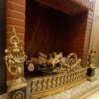 دکوری برنز جلو شومینه|مجسمه، تندیس، ماکت|تبریز, |دیوار