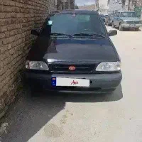 پراید سیاه  مدل ۸۶ دوگانه کارخانه