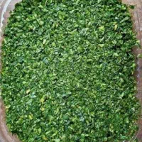 سبزی قرمه خام و سرخ شده