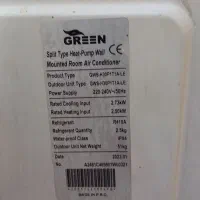 کولر گازی سرد گرم کم کار خیلی تمیز درجه یک