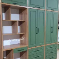 کمد دیواری پازلی وکیوم کتابخانه کد۹۴|جاکفشی، کمد، دراور|همدان, |دیوار