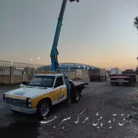 امداد جرثقیل یدک کش سبد بالابر9تخلیه بارگیری