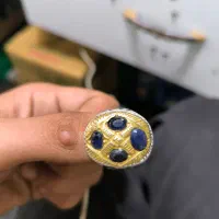 انگشتر نقره کبود قدیمی