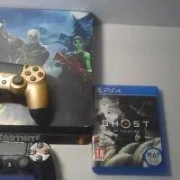 ps4 slim یک ترابایت با جعبه و بازی