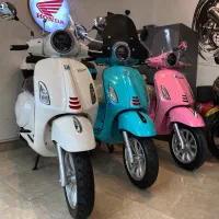 موتور وسپا نیکتاز در رنگ مختلف کارکرده درحد صفر