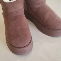 نیم بوت آگ قهوه ای