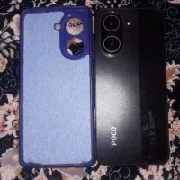 گوشی poco c71 نو نو 1 ماه کارکرد  با مدارک و کارتن
