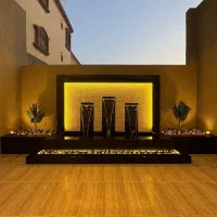 ساخت استخرتخصصی آبنما آلاچیق محوطه سازی روف گاردن