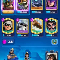 کلش رویال ۲۰۰۰ جم|کنسول، بازی ویدئویی و آنلاین|اصفهان, تخت فولاد|دیوار