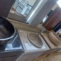 روشویی کابینتی سنگی .سرامیکی