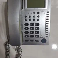 ۲ تا تلفن رو میزی با سیم