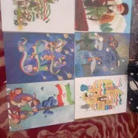 باسلام یک کیف  با ۶تا دفتر وجامدادی دارم نو هستن