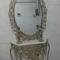 اینه شمعدان برنز اصل